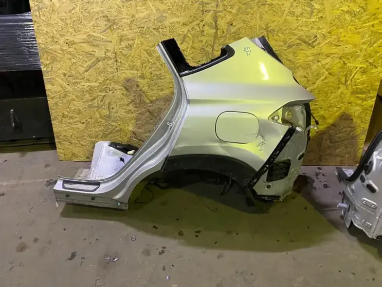 Задняя левая четверть Hyundai Tucson TL 2020- OEM 66301D3400BBR общий вид после проверки на складе