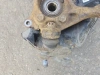 Крупный план резьбы кулака Toyota Corolla Cross 2020 правая сторона OEM 43206-0D890