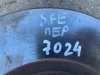 Тормозной диск Хендай Санта Фе 4 передний OEM 51712-2W000 рабочая поверхность