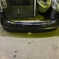 Оригинальный б/у бампер в отличном состоянии для Nissan Qashqai J11 Джей11 2013-2022 годов на складе "Гарант Разбор" в Москве